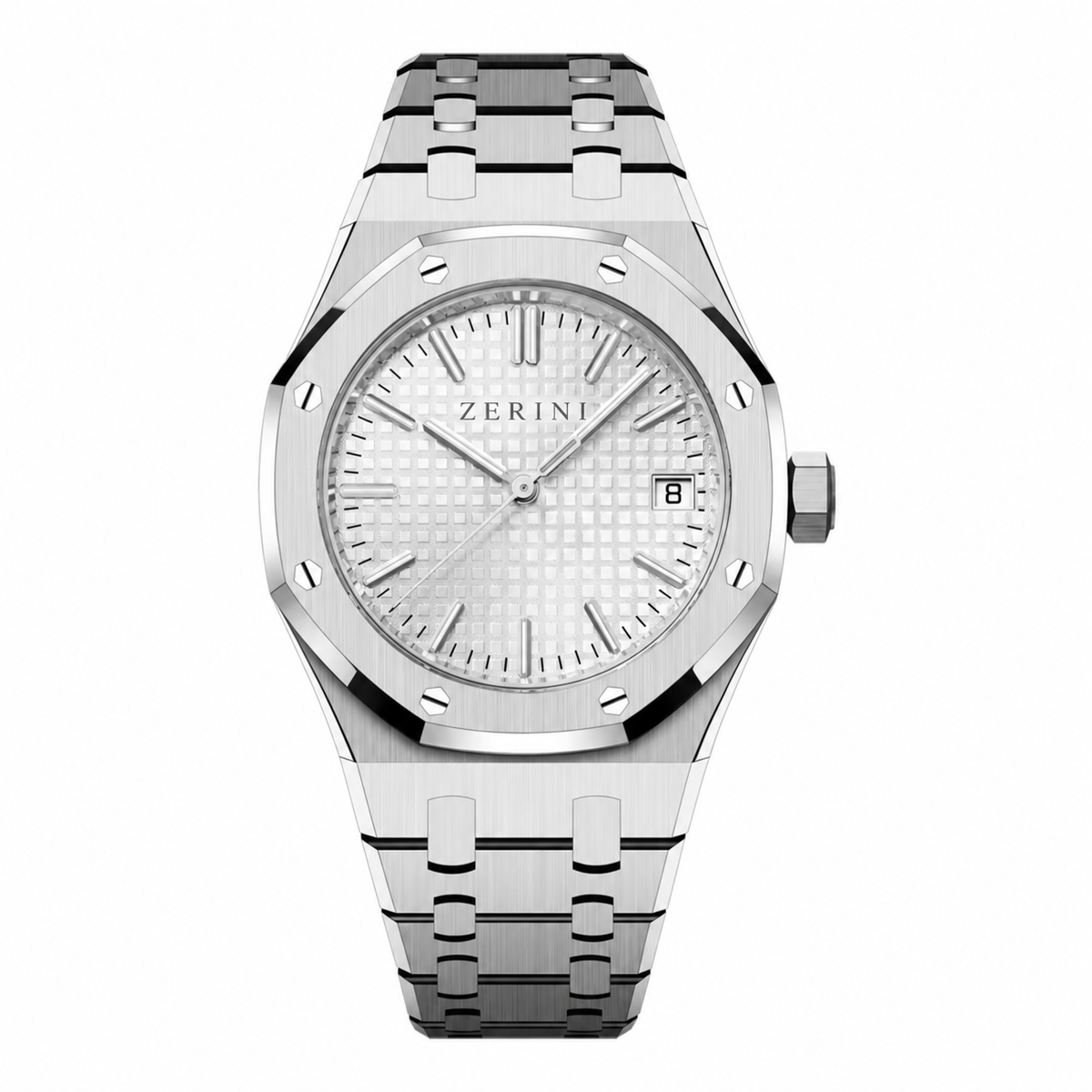 ZN AP Stainless Steel White Dial