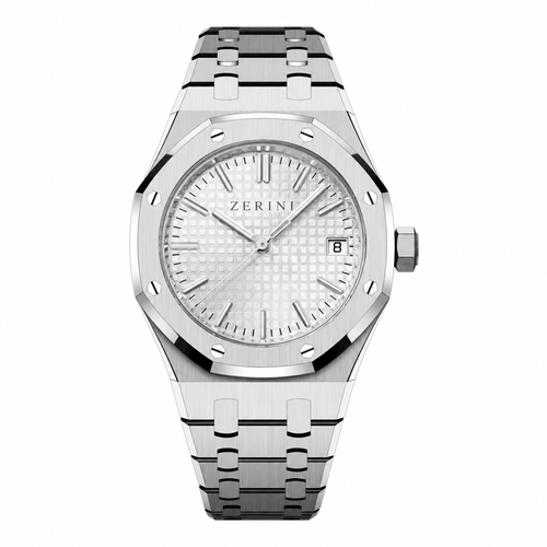 ZN AP Stainless Steel White Dial