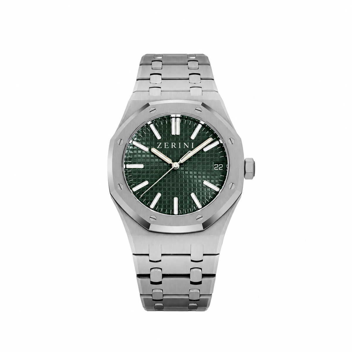 ZN AU RK 3 Stainless Steel Green