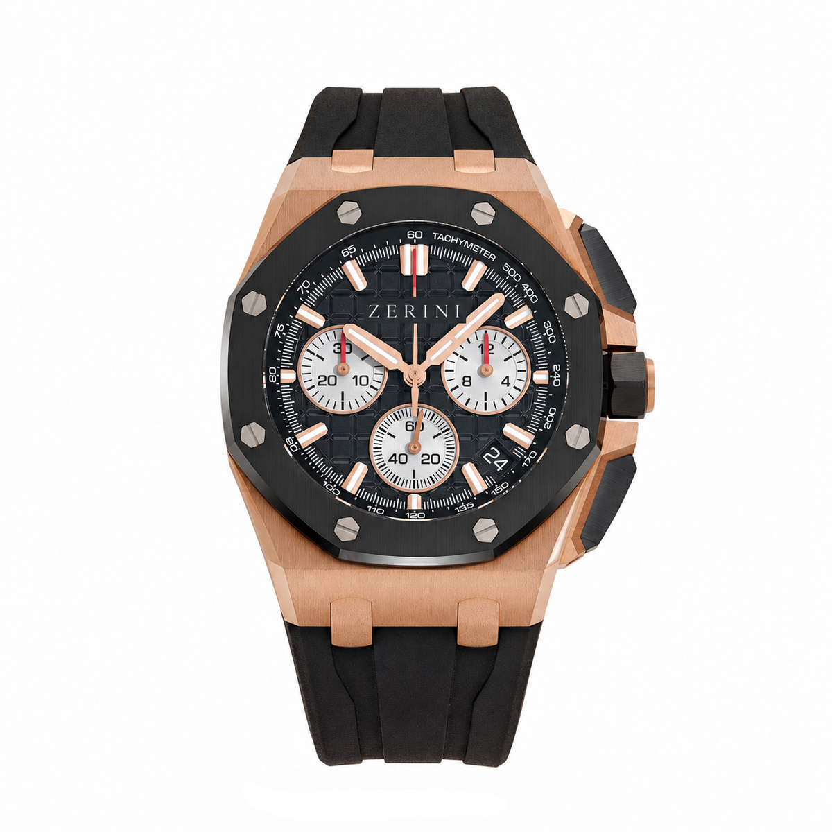 ZN AU RK OS Chronograph Rose Gold