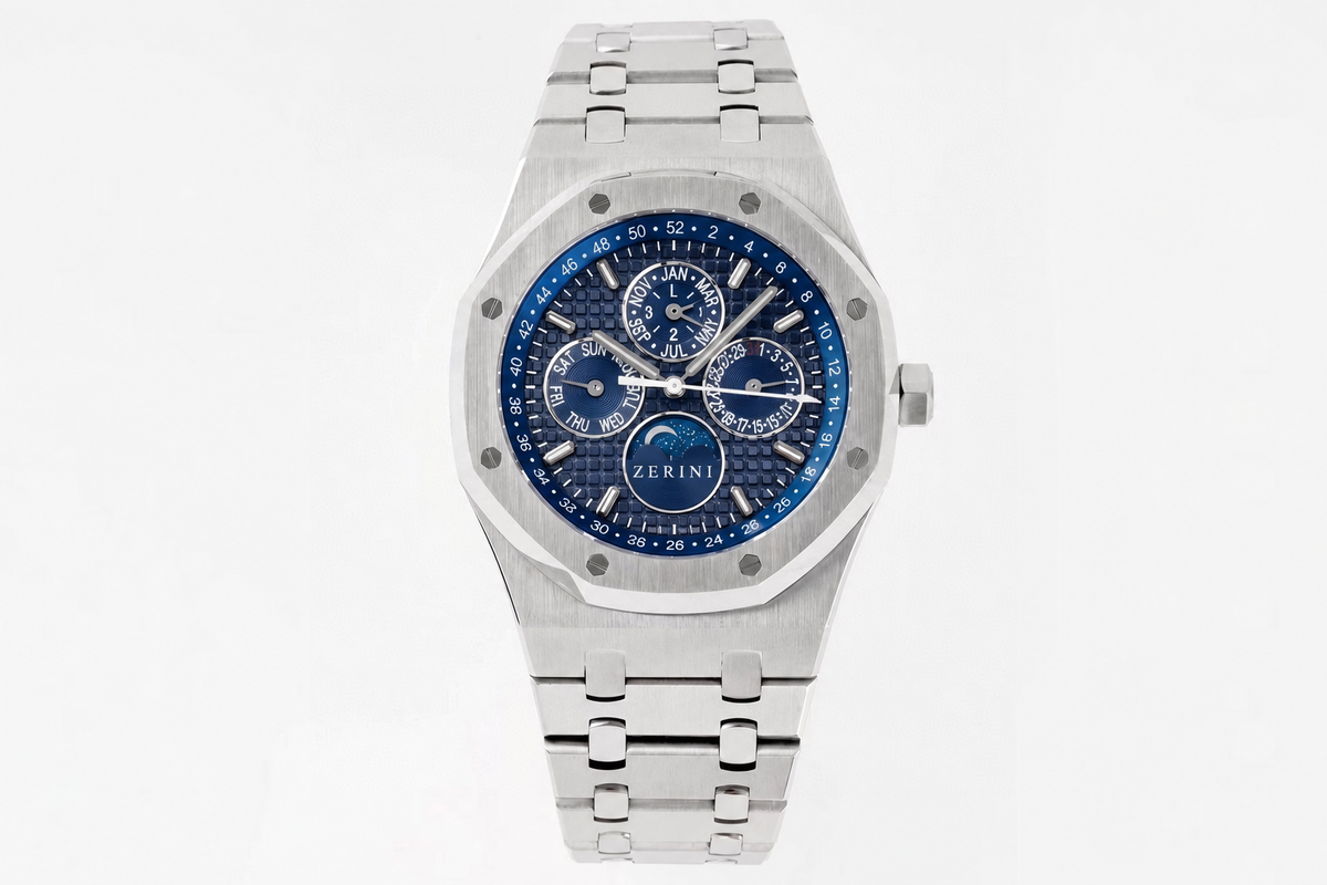 ZN AU RK PL CR Blue Dial