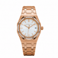 ZN AU RK Rose Gold Diamond Bezel
