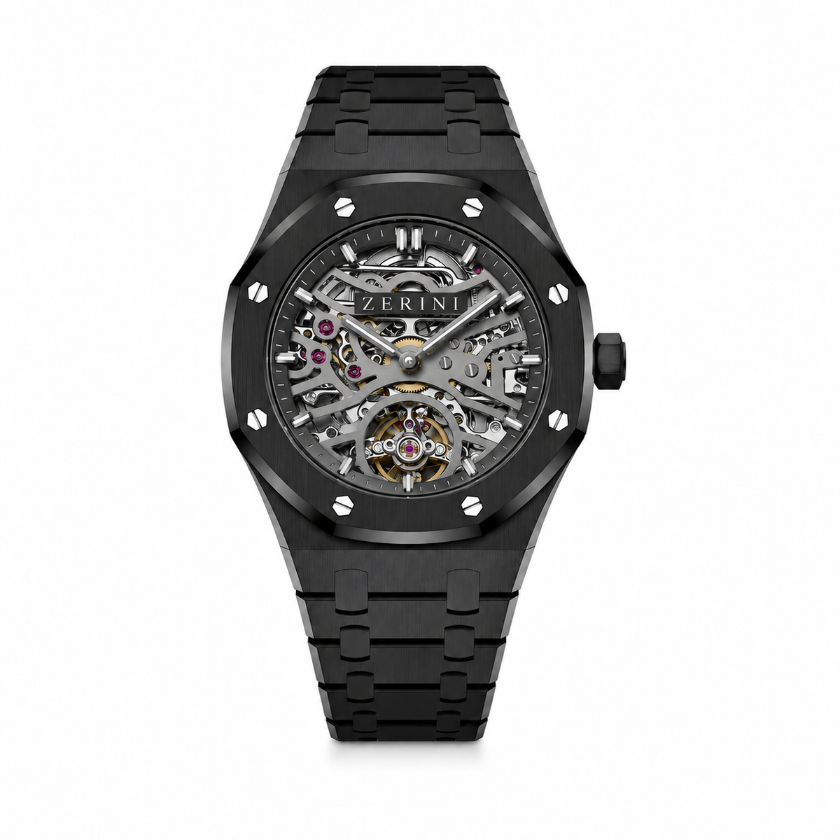 ZN AU RK Skeleton Black