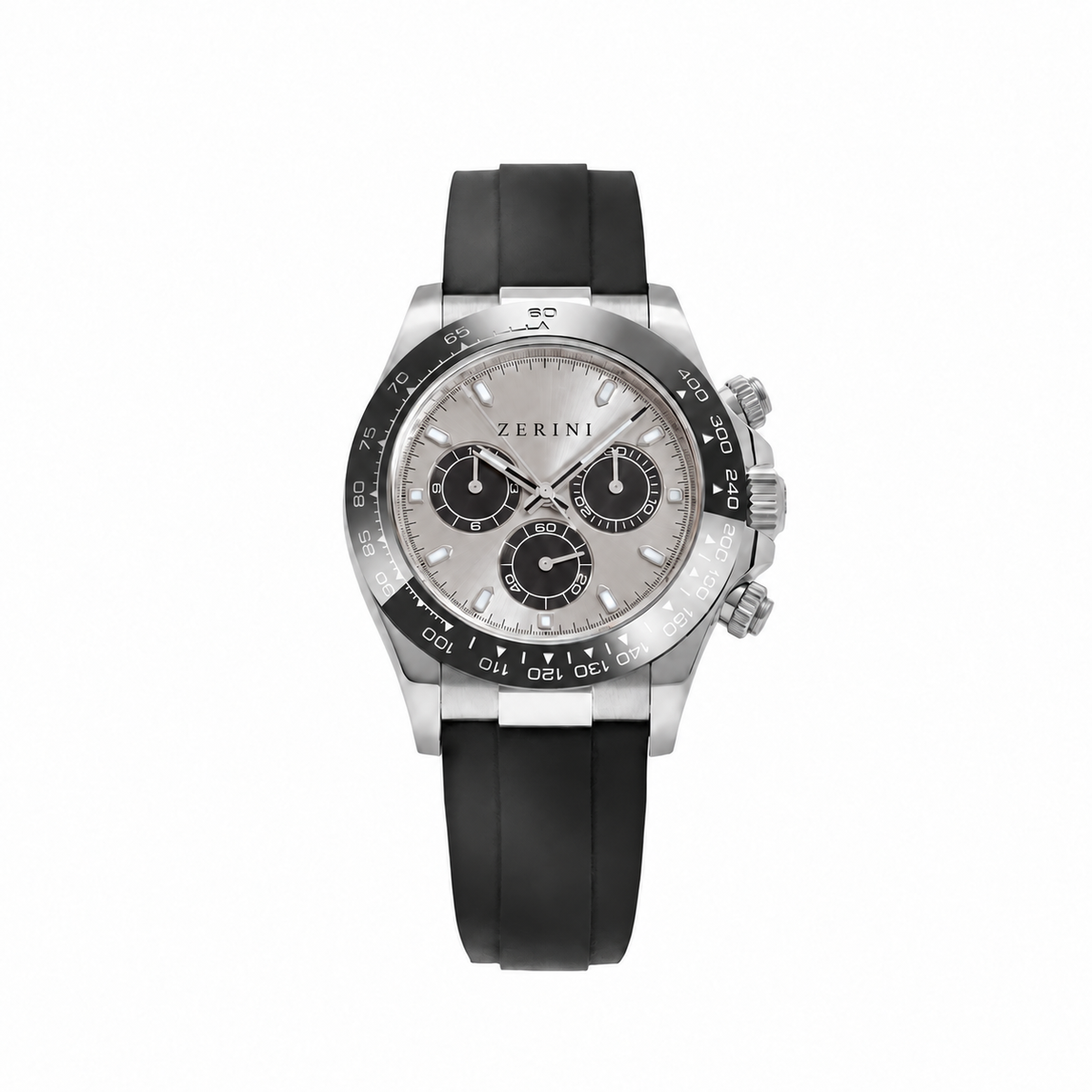 ZN RE DA G White Gold Steel Bright Black