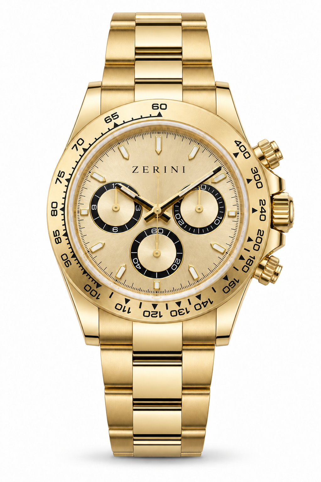 ZN RX - Golden and Bright Black Dial